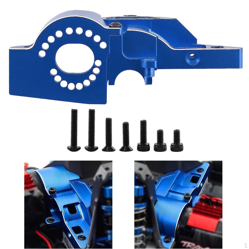 RC Car Motor Base Aluminum Alloy DIY Accessories Lightweight Bracket Quick Disassembly for Tra10777