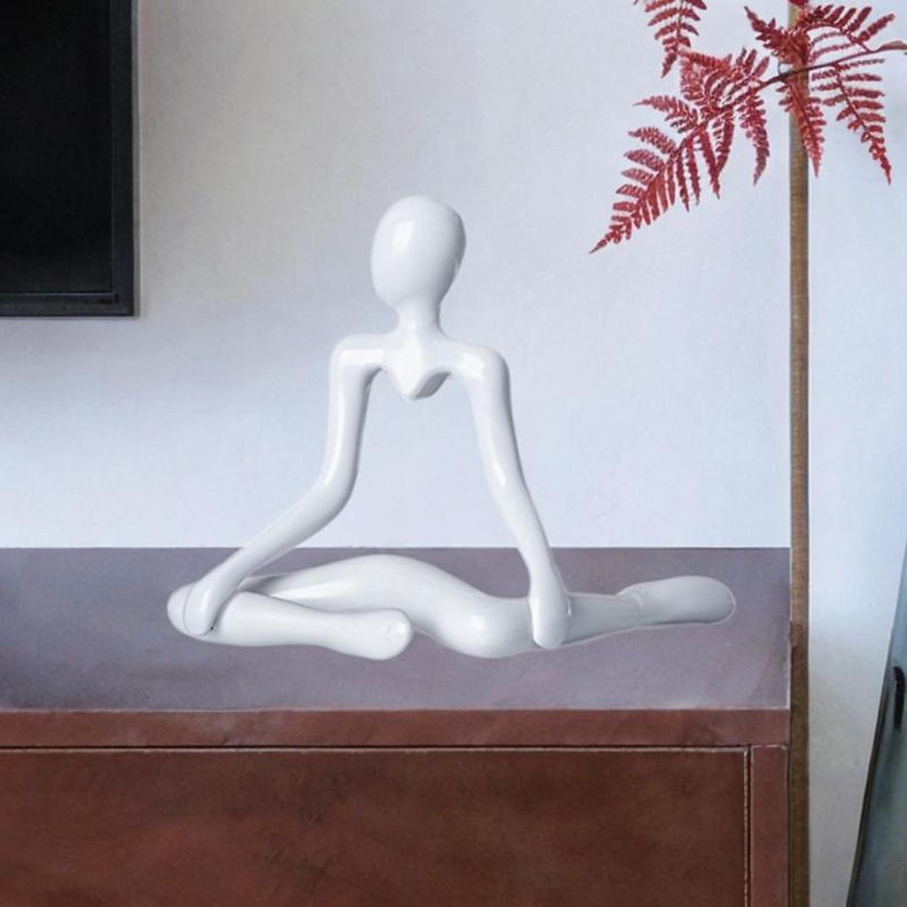 Thinker Statue Unique Art Crafts Collectible Desktop Ornament Decorative Figurine for Desk Shelf Bookshelf Dining Table Bedroom