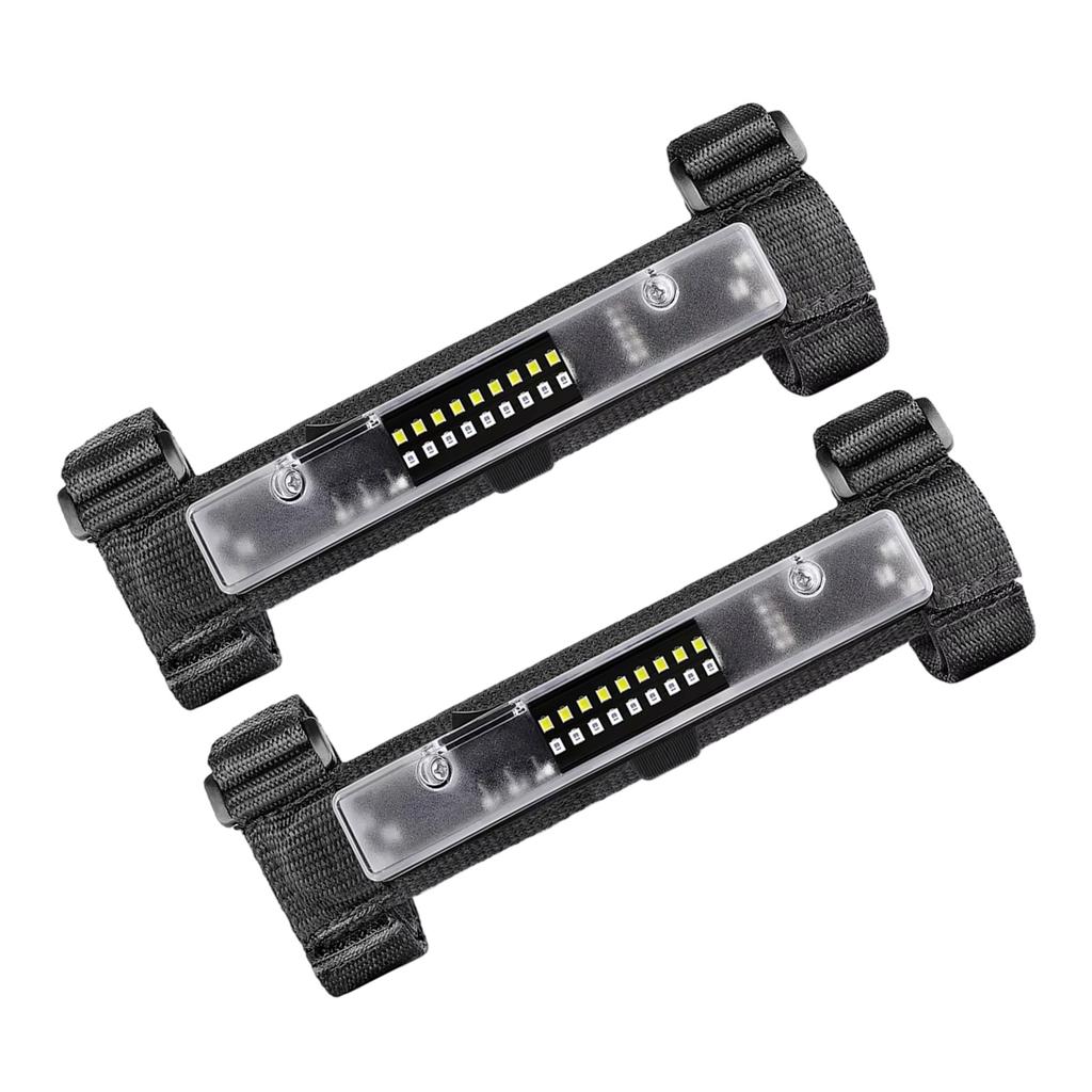 ATV Accessories Roll Bar Cage Mount Dome Lamp UTV Interior Dome Light with Switches Bi Color LED Lights Easy Installation