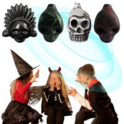 Autentická aztécká píšťalka Křičící aztécká válečná píšťalka Píšťalka s výkřikem pro halloweenské žertovné rekvizity