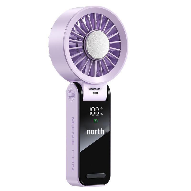 

Foldable High-Speed Portable Neck Fan with 100-Speed Adjustable Settings for Outdoor Use 3600mAh Battery