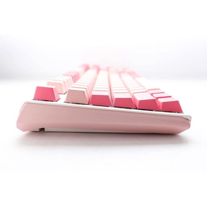Clavier de jeu - DUCKY - One 3 Gossamer Pink - Mécanique - Rétroéclairé - Touches personnalisables