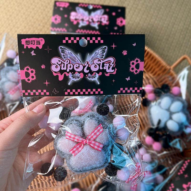 

Игрушка Сквиши Кошачья лапка Таба Плюшевая Медленно восстанавливающая форму Снимающая стресс Игрушка для декомпрессии С флокированием Детский подарок