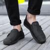 Large Size Handmade Split Leather Shoes Men Loafers Comfortable Casual Driving Shoes Moccasins Man Shoes