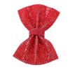 2pcs Shiny Design Sequin Hair Clips Handmade Crystal Rhinestone Bows Glitter Hair Bows  For Women