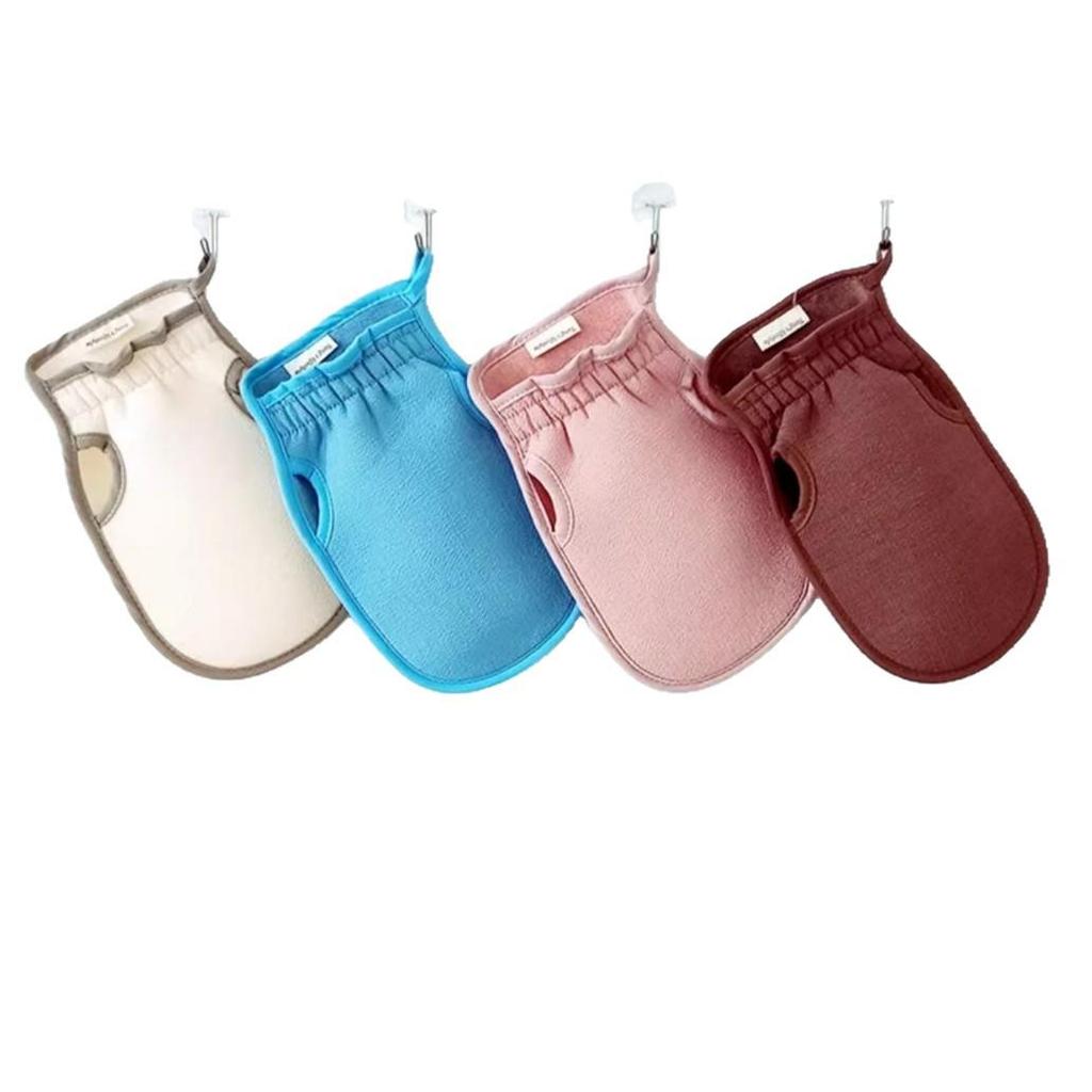 Exfoliating Bath Towel for Women - Gentle Yet Strong Fine Sand Texture for Smooth Skin