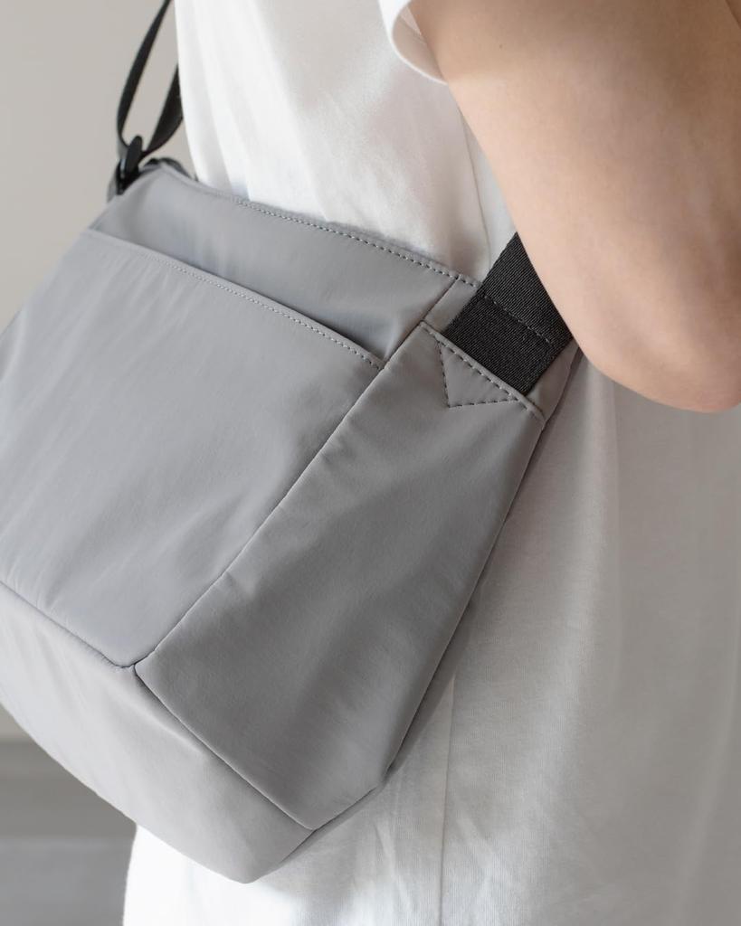 TAVARAT Lightweight Sling Body Shoulder iPad Storage Men's Bag, Sacoche, Bag, Bag, 250g, (Gray)