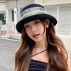 Sun Protection Women's  Bucket Cap French  Elegance Sunshade Basin Hat  Spring and Summer