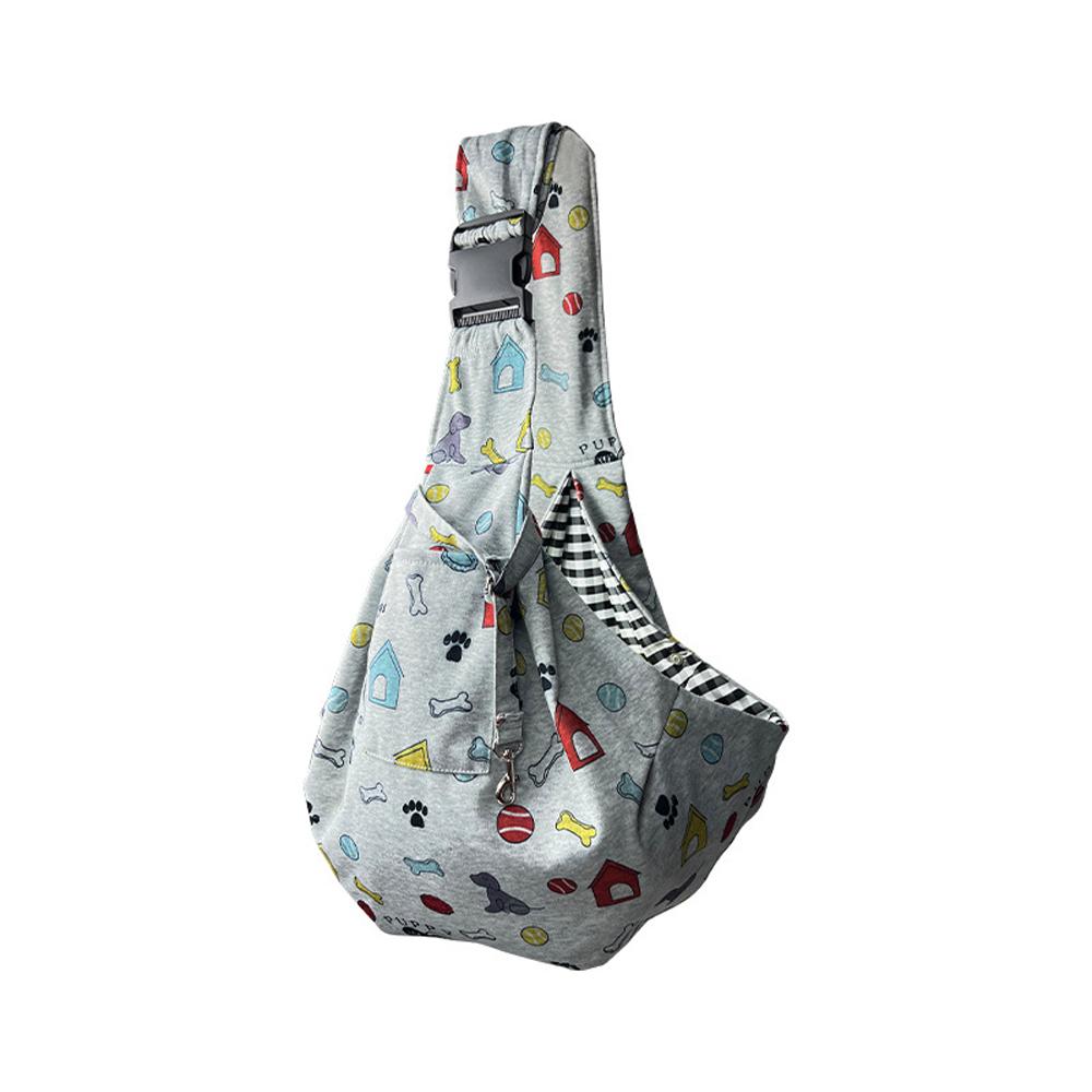 

Printing Small Dog Cat Bag Pet Carrier Puppy Kitten Travel Bags Less than 7.5kg серый
