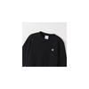 Champion Kids' Long-Sleeve Crew Neck Sweatshirt, 100% Cotton, USA, One-Point Logo, Basic, CK-Y001Z,