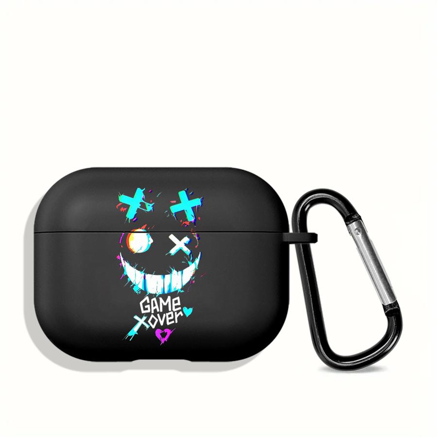 Game Over Face Earphone Cases Cover Case For Airpods Pro2 2 1 Pro3 3 4 Pro Airpods 4