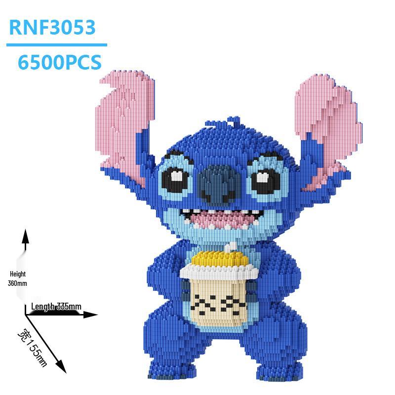 Chaole Sen Building Blocks: Cartoon Figure Educational Toys with Display Stand