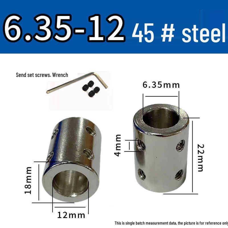 High Torque Coupling Shaft Diameter Reduction Connector Kit 3/456.87/10-12mm