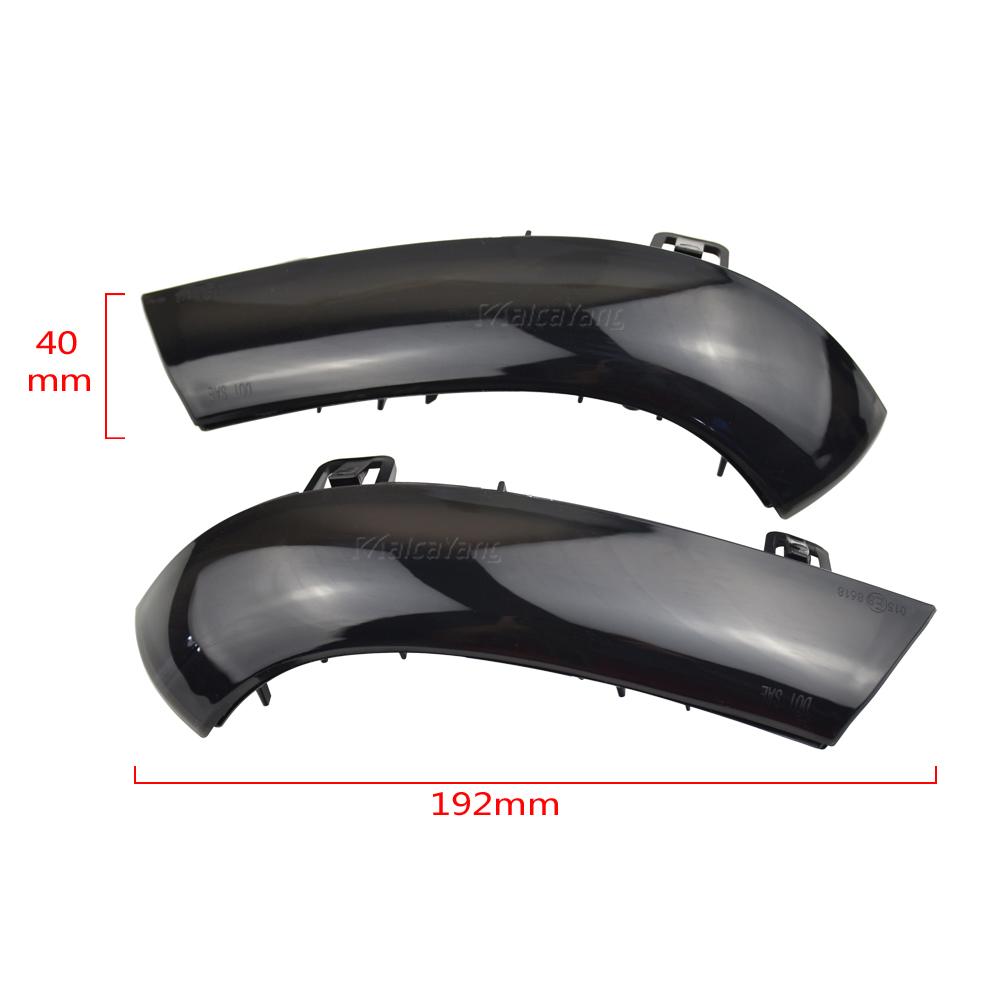 LED Dynamic Turn Signal Blinker Flowing Water Blinker Flashing Light For VW GOLF 5 GTI Jetta MK5 Passat B5.5 B6 SharanTurn Signal 2