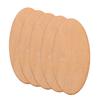 40pcs Wooden Linden Slices Unfinished Natural Wood Pieces Smooth Diy Craft For Painting Projects Embellishments Garland