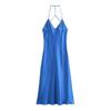 Fashion Style 2024 Spring New Arrival Women's Dignified Sense of Design Halter Mid Length Long Length Dress 2255331 400
