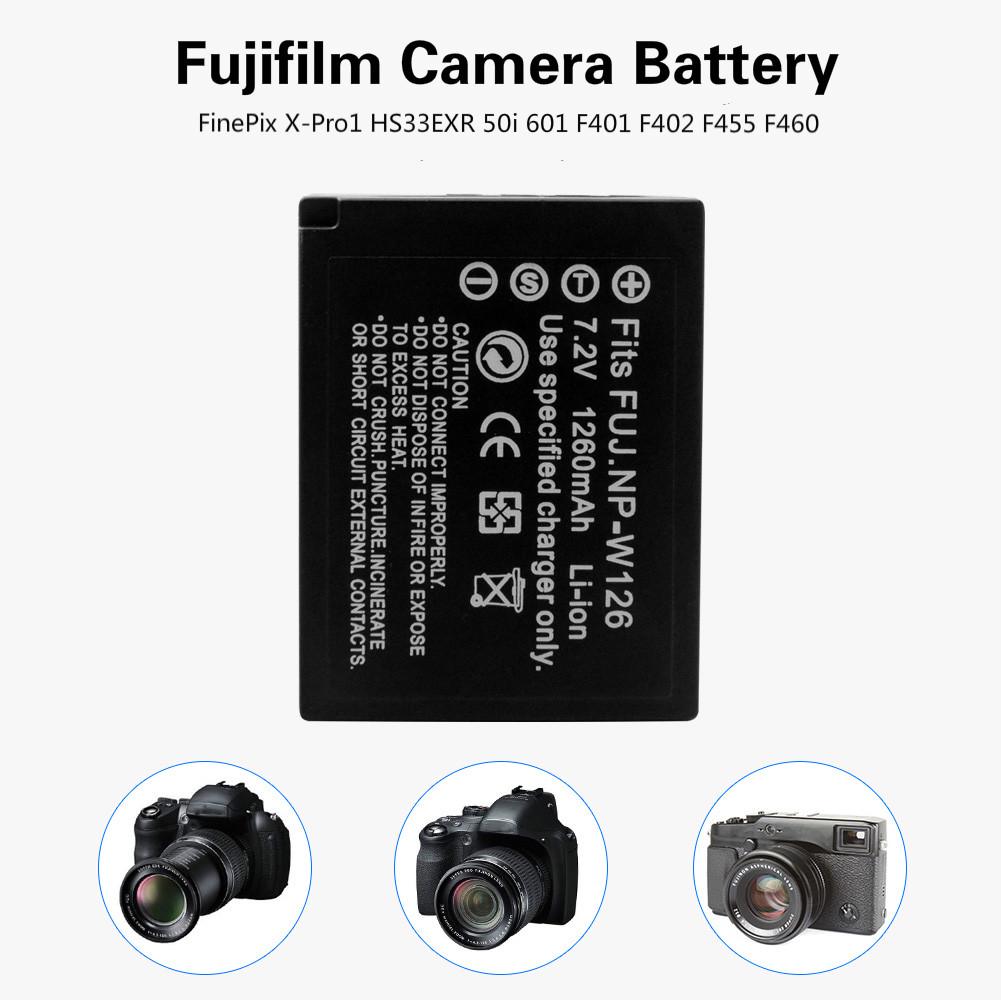 Rechargeable Lithium Camera Battery For Fuji FinePix XPro1 HS30EXR 50i