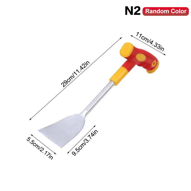 

Garlic Digging Shovel Agricultural Stainless Steel Flower Shovel Gardening Weeding Dig Herbs Shovel Garden Tool as the picture