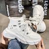 Men'S Shoes Luxury High-Top Casual Platform Sneakers For Men Fashion Thick-Soled White Sneakers Shoes For Men Zapatillas Hombre