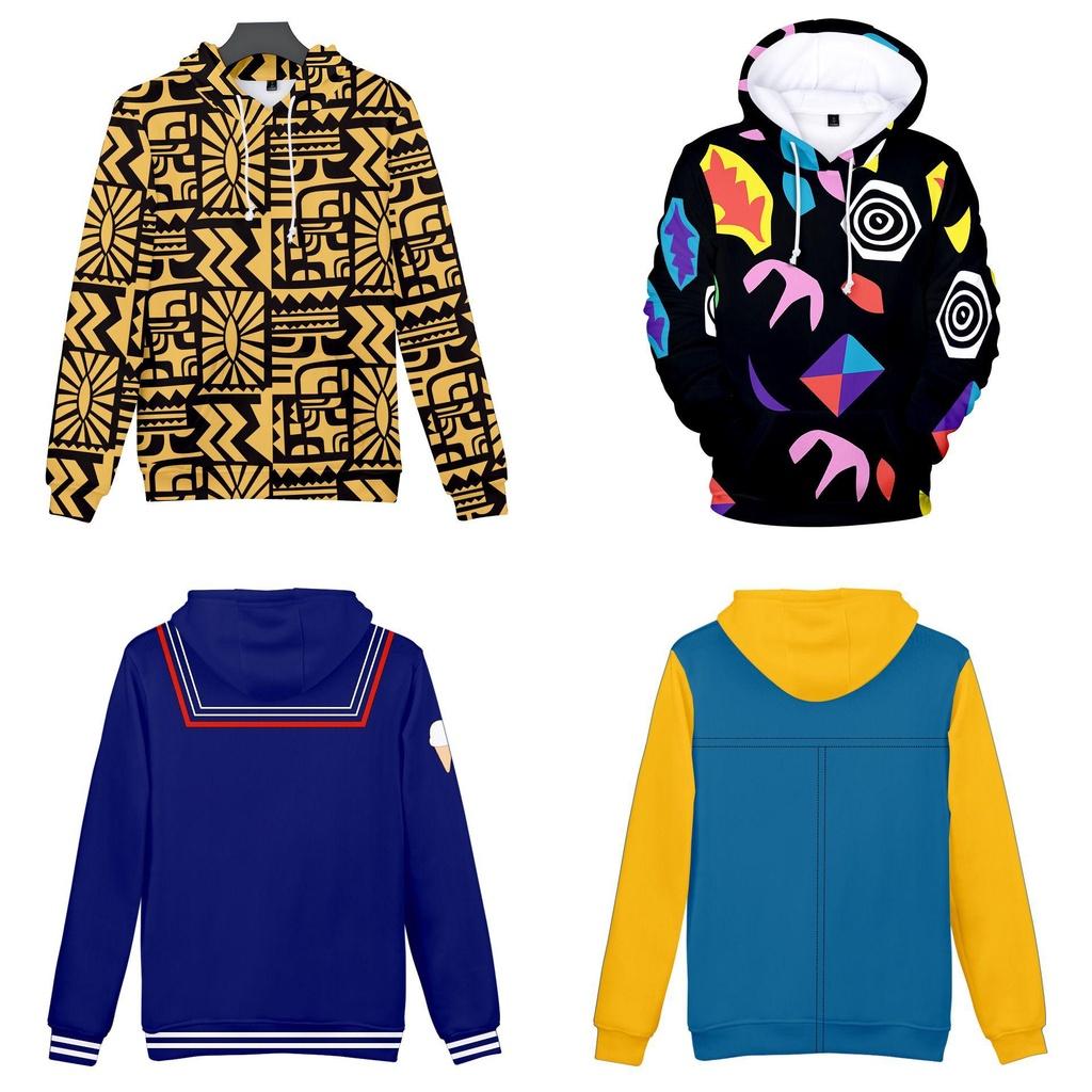 Stranger Things Scoops Ahoy Robin Steve Eleven Cosplay Hoodie für Halloween-Kostüm