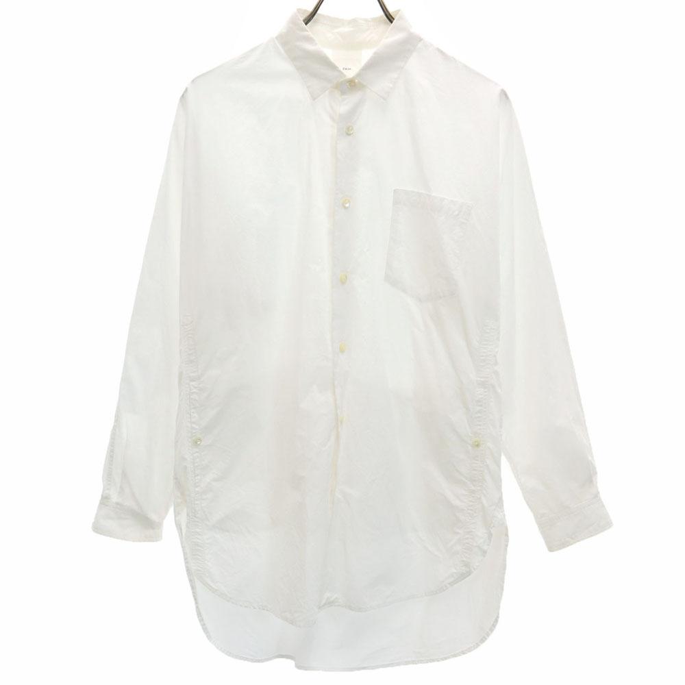 Name. Made In Japan Long Sleeve Shirt White Men's Used