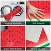 Street Hip-Hop Watermelon Stripes Front Door Floor Entrance Mats Indoor  Bath Kitchen Doormat Toilet Carpet Rug