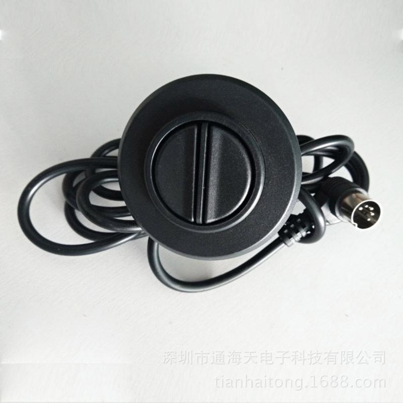 2 Button 5 Pins Round Hand Switches Slide Lift Chair Hand Controller Electric Recliner Switches for Home Appliance