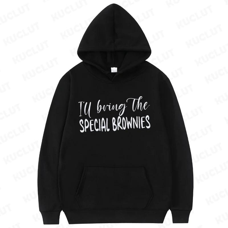 Funny Team Bride Hoodies Clothes I'll Bring The Chaos Booze Loose Pullover Hooded Sweatshirt Girls Bachelorette Party Sportwear