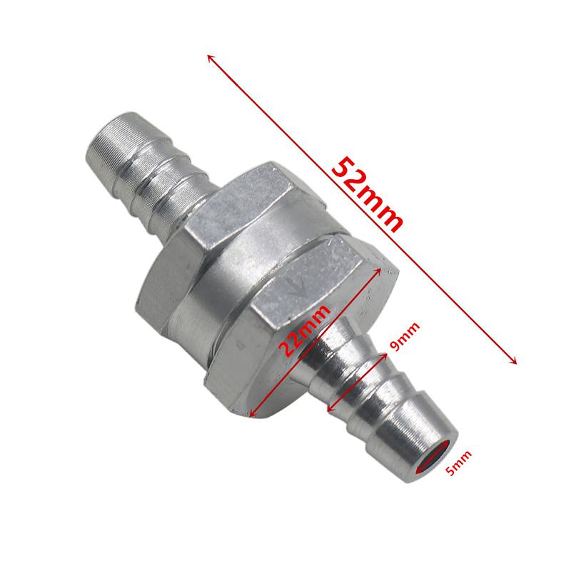 

Алюминиевый сплав Топливный односторонний обратный клапан Автомобильный односторонний клапан Высокотемпературный устойчивый бензиновый дизельный клапан