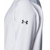Under Armour UA Armour Knit LS Mock White Black LG Shirt, /