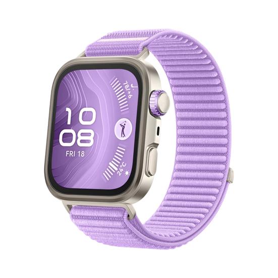 Watch Strap Stretchy Nylon Wristband Solid Color Soft Breathable Replacement Watch Strap