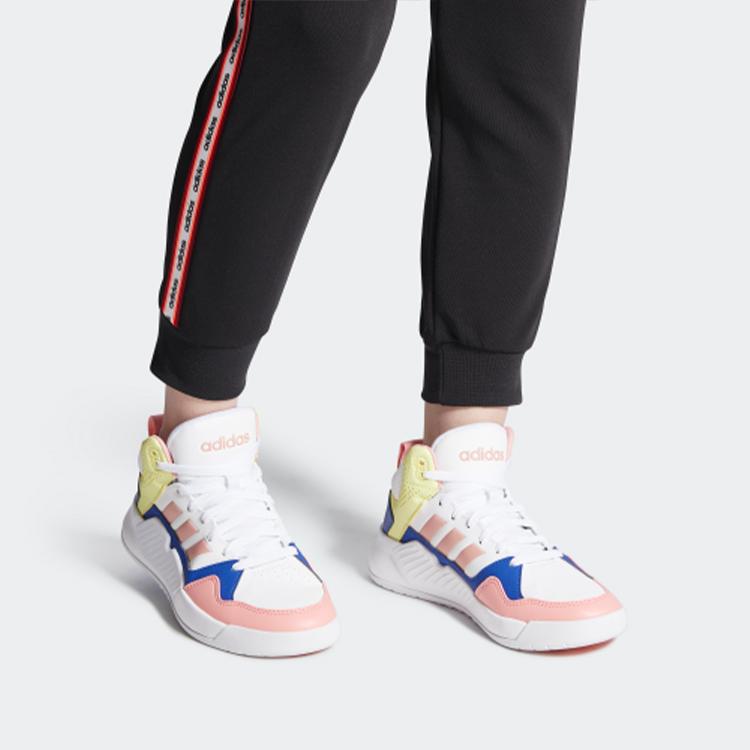 Adidas Neo Play9tis 2.0 'White Pink Blue' Women's Sneakers FW5844