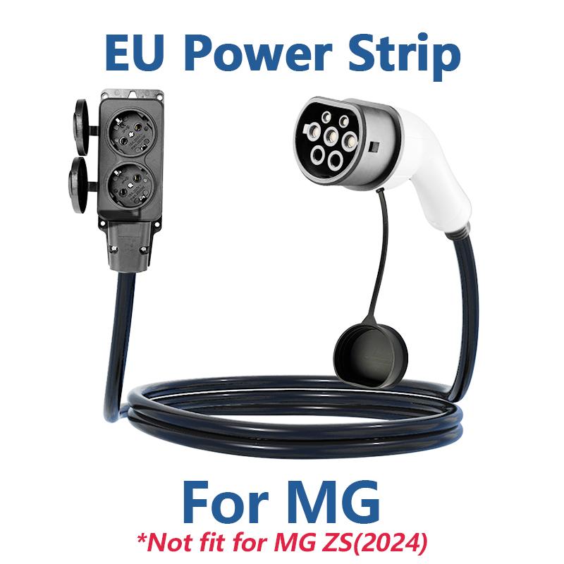 EVqiaoyi Type2 V2L Discharger Cable to 3.5KW EU Socket Compatible with For BYD, Renault Jaecoo 7 Omoda MG 4 XPENG Hyundai Geely