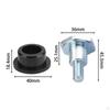 Handle Bushing with Bolt Kit Replacing 5100004367 High Performance Sturdy Professional for WP1540