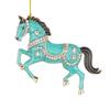 Horse Christmas Ornaments Sparkly Rhinestone Horse Hanging Decoration