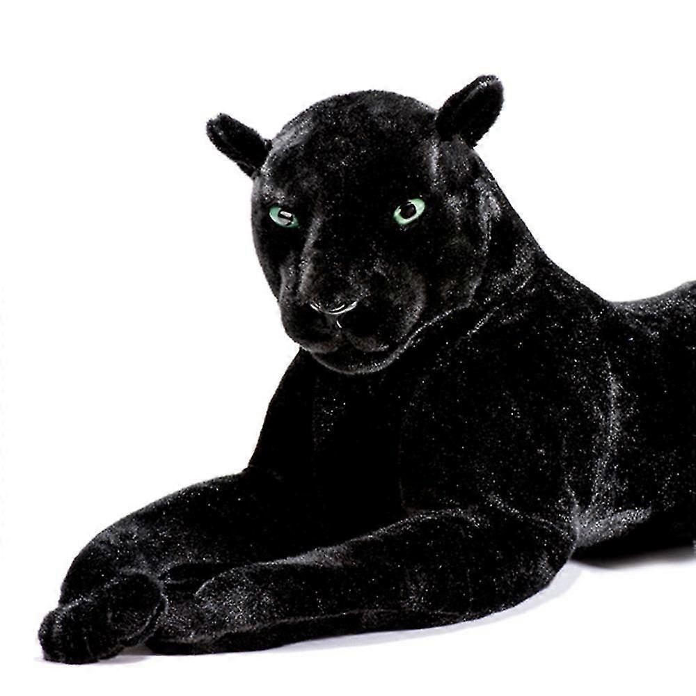 Deluxe Paws Large Black Panther Realistic Stuffed Plush Soft Toy 100cm  TA