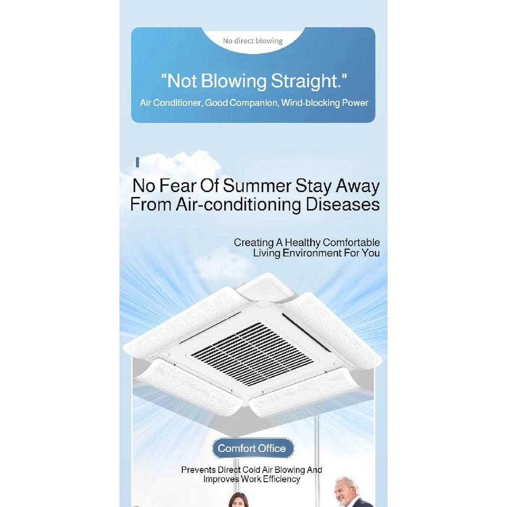 Office nopunch practical windshield Antidirect blowing central air conditioning experience baffle