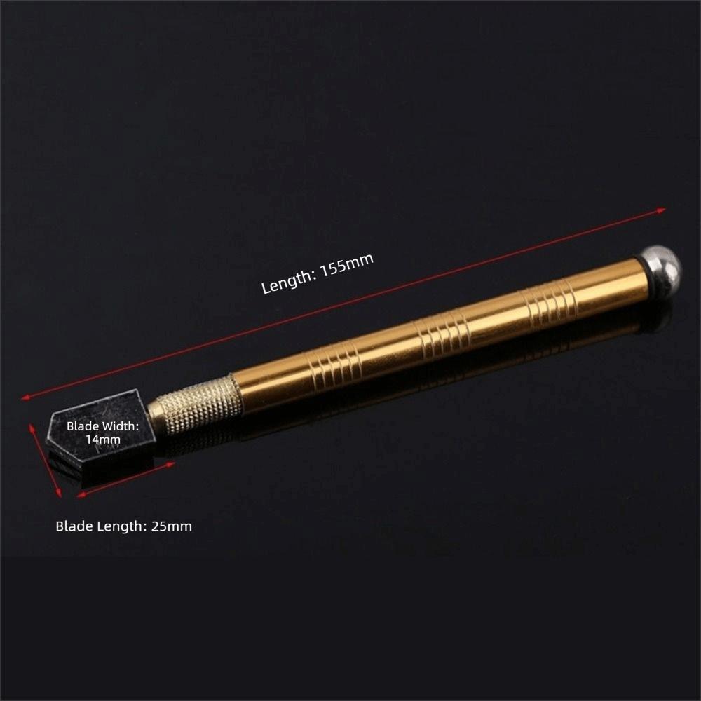 Useful Metal Glass Cutter Anti-Skid Handle Cutting Minerals Diamond Cutter Easy To Use Cutting Tool Mirror Cutting
