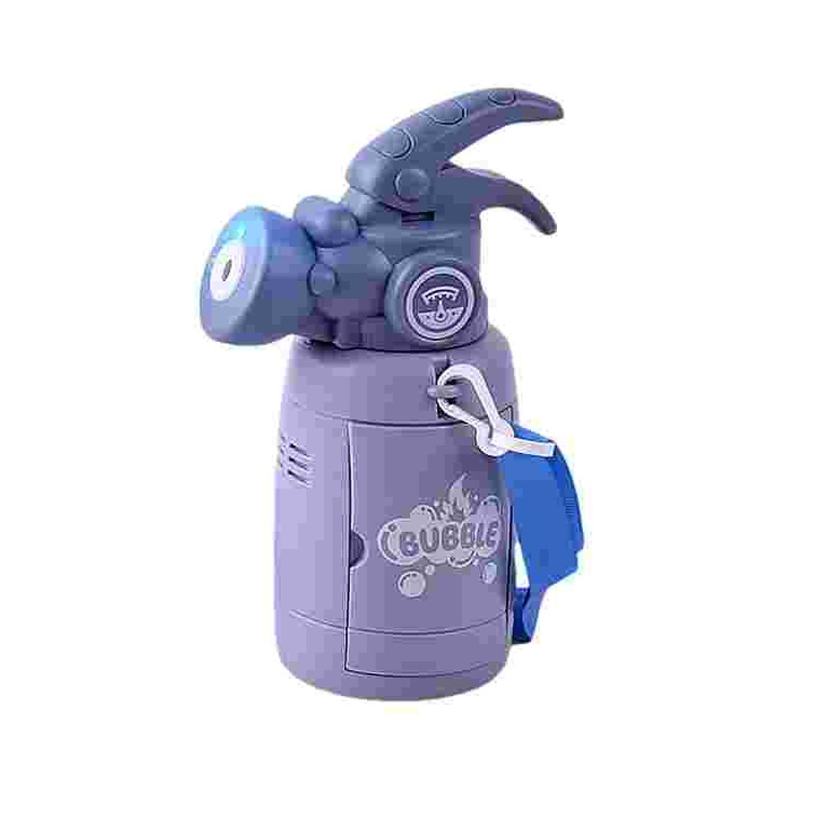 

Пузырьковая машина, игрушка, огнетушитель, электрическая детская забавная уличная летняя игрушка 100 мл серый