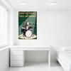 Vintage Distracted by Cats and Drums Metal Sign, Tabby Cat Playing Purple Drum Set, Rustic Wall Decor for Home Bar Pub Cafe, 8x1