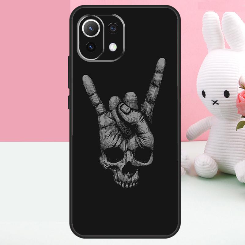 Punk Rock Case For Xiaomi 15 13 14 Ultra 13T 14T 15T Pro 17 Pro Max POCO X7 Pro X5 X6 F5 F6 F7 Funda