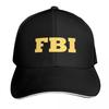 FBI Logo Baseballkappe Outdoor Golf Laufen Wandern Sommer Strand Reise Streetwear Hip Hop Trendig