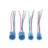 16/19/22/25Mm Cable Quick Connectors Electrical Wires Socket Harness Led Light Metal Push Button Switch Connection Assembly