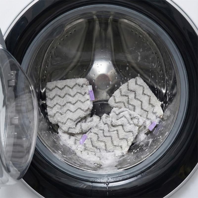 Reusable and Washable Replacement Mop Pad Offering Enhancing Absorption and Quick Dry Fabric Suitable for Steam Mops