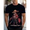3D Printed Anime Warrio Men's Short Sleeve T-Shirt