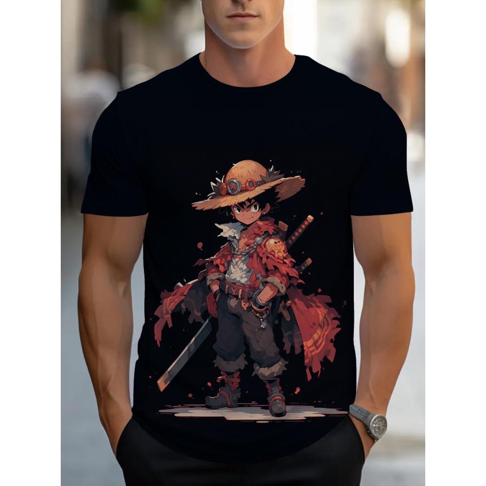 3D Printed Anime Warrio Men s Short Sleeve T-Shirt S