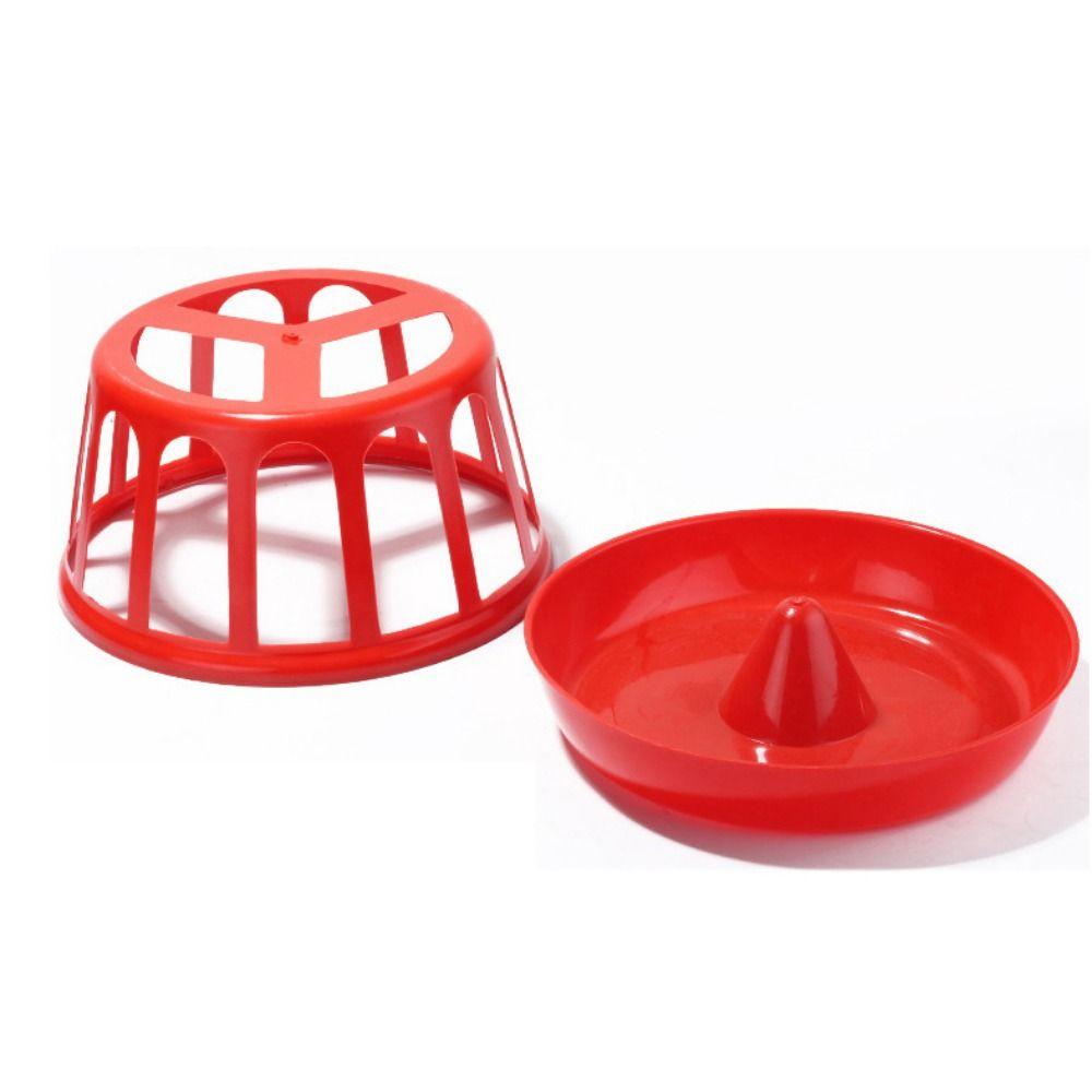 Detachable Chicken Feeding Trough Plastic Poultry Food Trough  For Goose Chicken Birds Pigeon