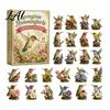 Calendario dell'Avvento di Natale 2026 Calendario Colibrì Set di Ornamenti in Acrilico a 24 Giorni con Figura di Uccello Bomboniere per Feste di Natale Albero Countdown Decorazione da Appendere,