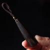 Dala Gan Agarwood Keychain Pendant – Natural Wood Handheld Wenwan Ornament.