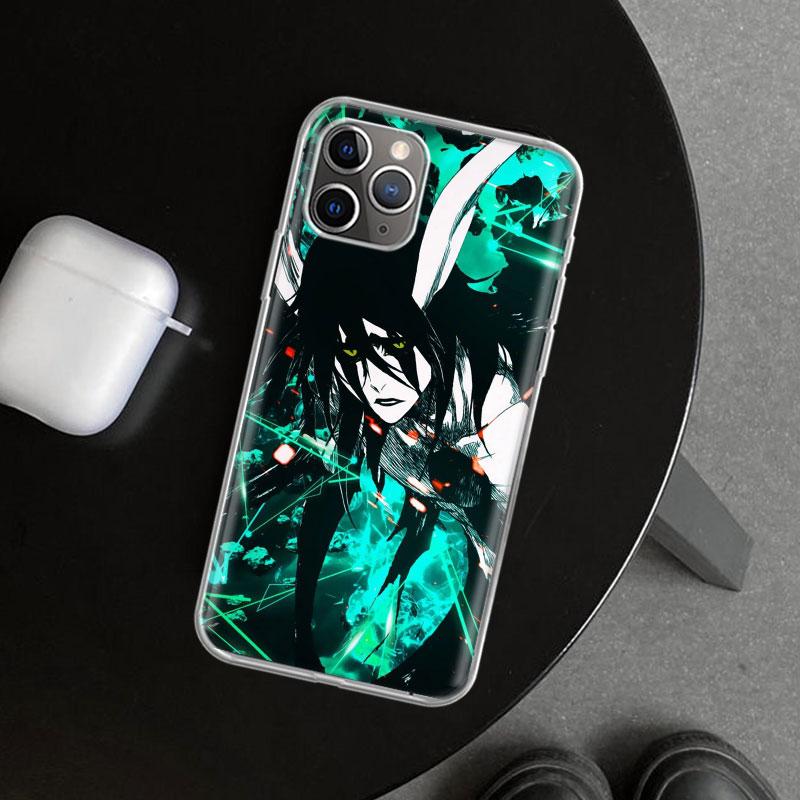 Bleach Ulquiorra Cifer 4 Phone Case Cover for iPhone 11 12 13 Mini 14 15 Plus 16 Pro Max 17 Air 7 8 + SE Art Customized Fundas 1